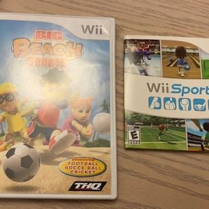 Wii Sports -- Big Beach and Wii Sports